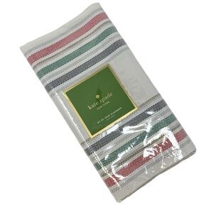 NWT Kate Spade Frost Street Set of 4 Placemats Plaid Holiday Dinner Party